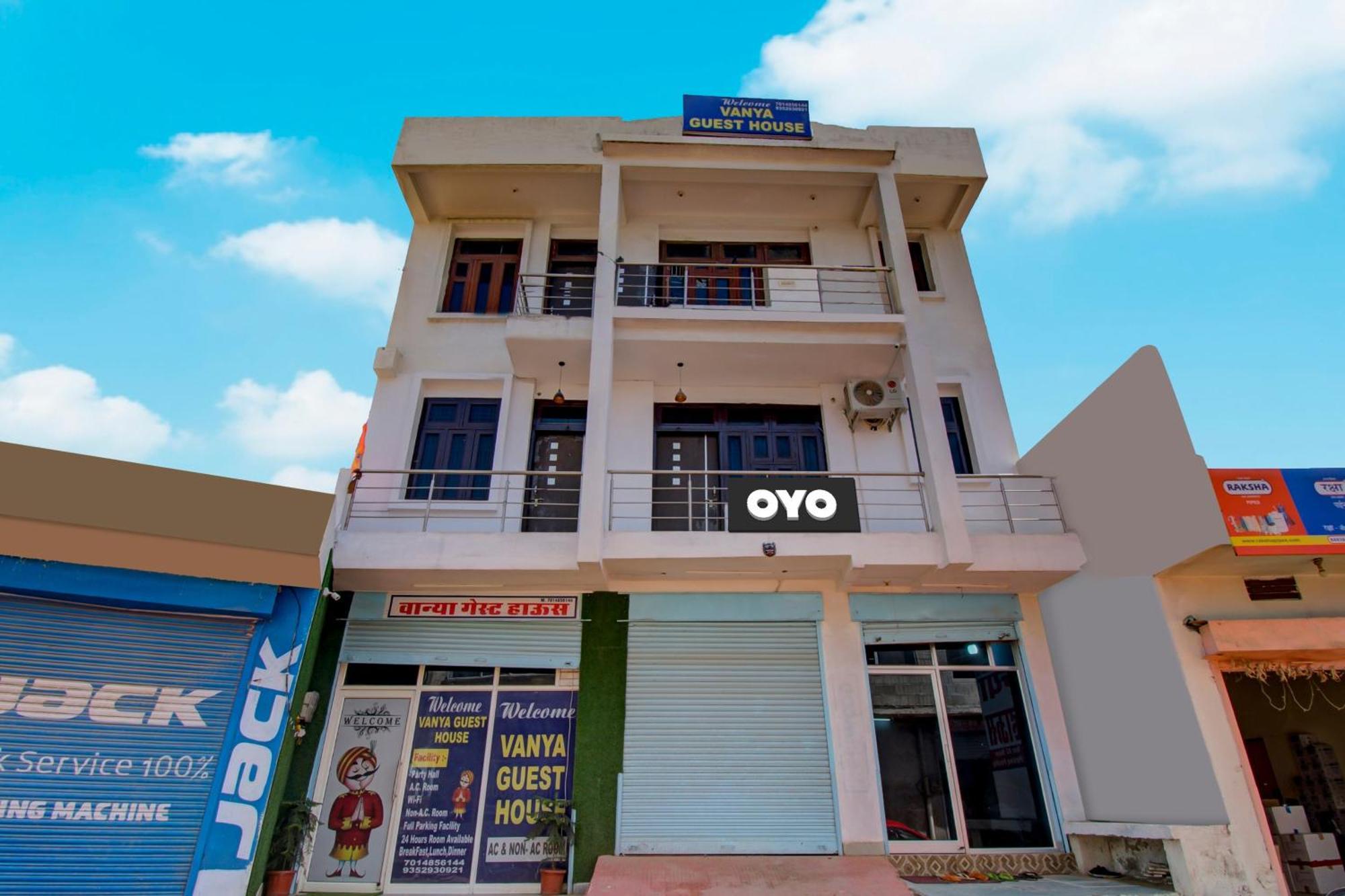 ג'איפור Oyo Flagship 81130 Vanya Guest House מראה חיצוני תמונה